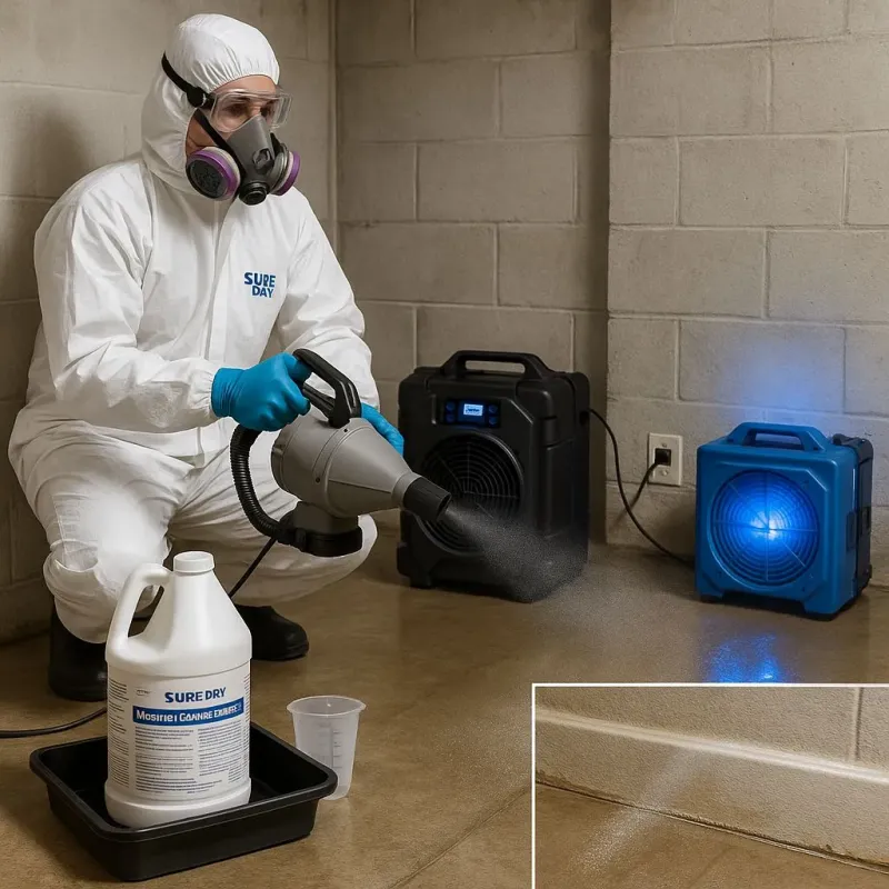 Sanitization and Odor Removal process in Awendaw, SC