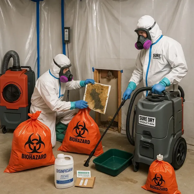Contaminated Water Handling Protocols process in Awendaw, SC
