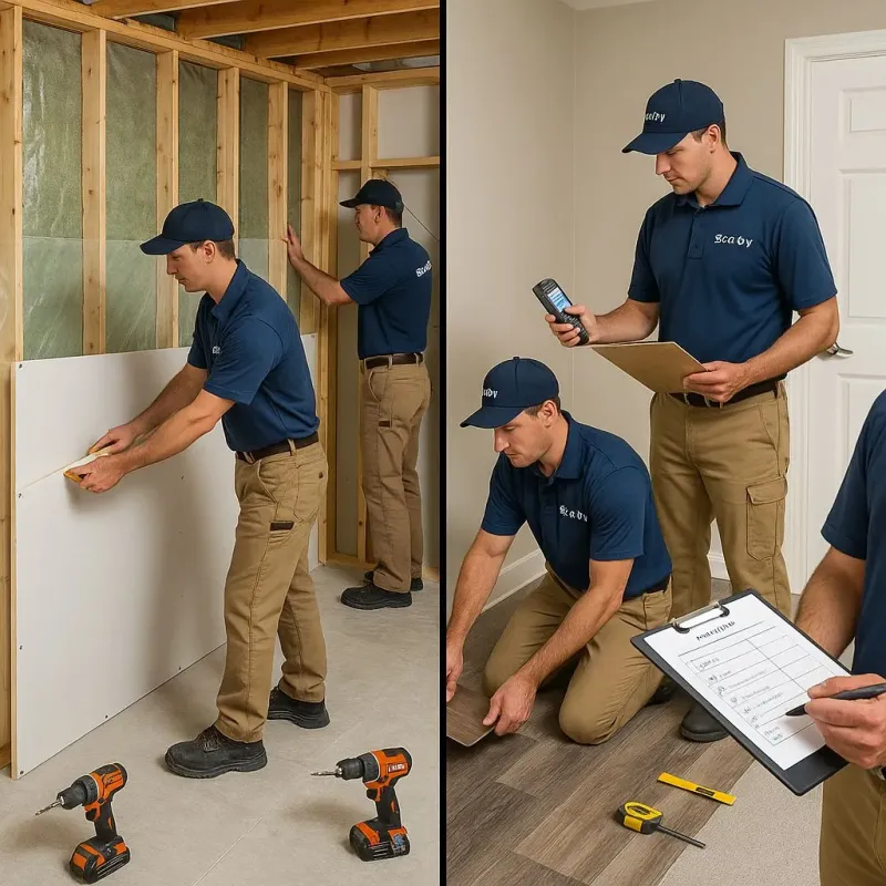 Repairs and Reconstruction process in Awendaw, SC