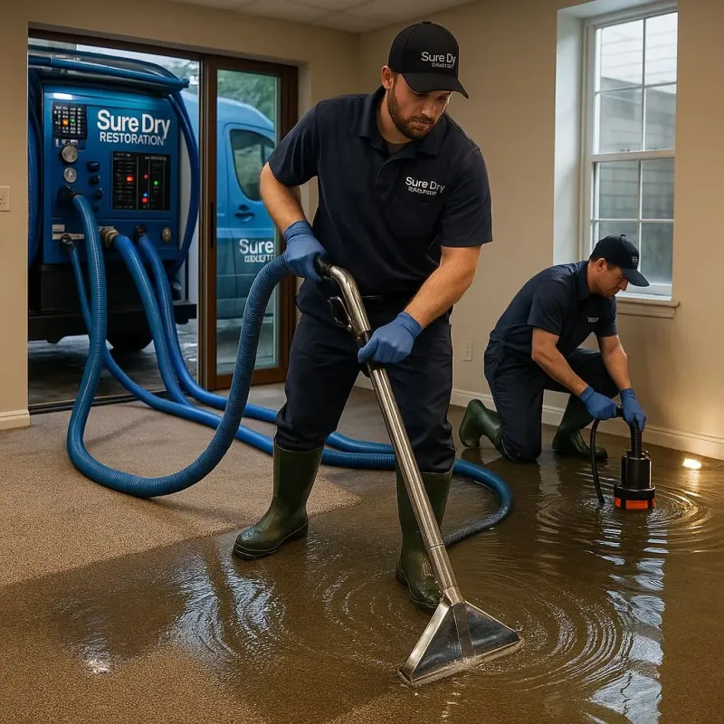Water Extraction and Removal process in Awendaw, SC